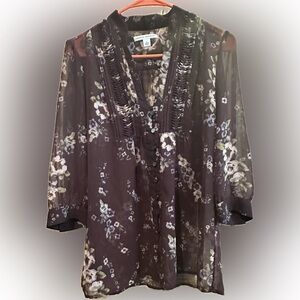 Banana Republic Floral Blouse